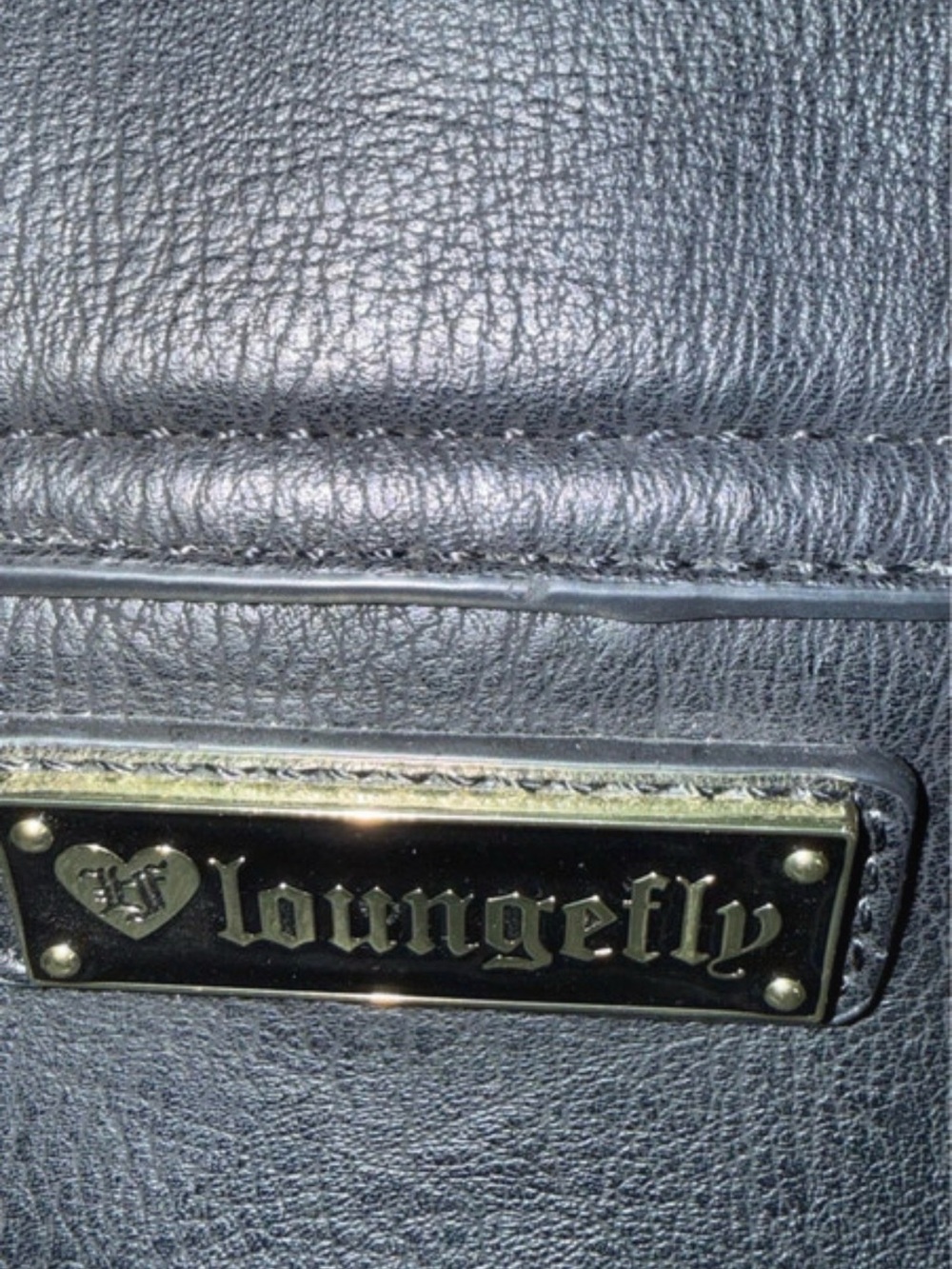 Loungefly Sugar Skull Black Kitty Cat Crossbody Purse - Picture 5 of 9